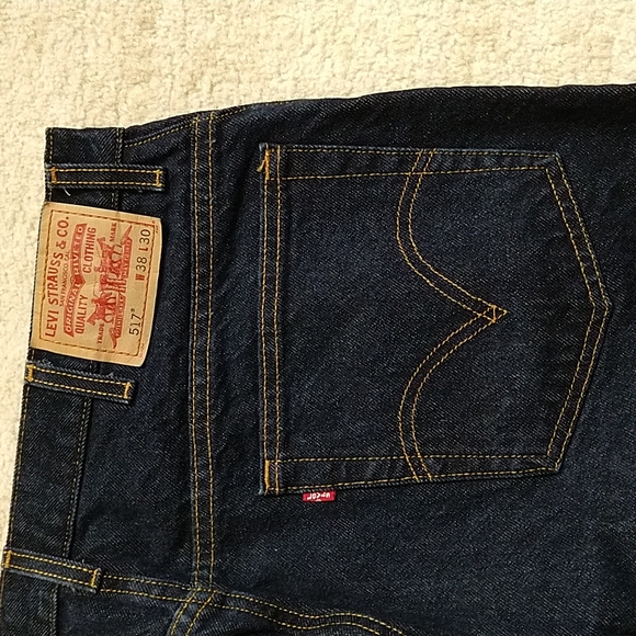 Levi's 517 Men's Bootcut Jeans W38 L30 - Picture 3 of 8